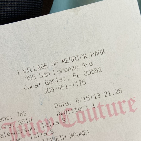 Juicy Couture velour track pants 💎🩵 - Picture 13 of 13